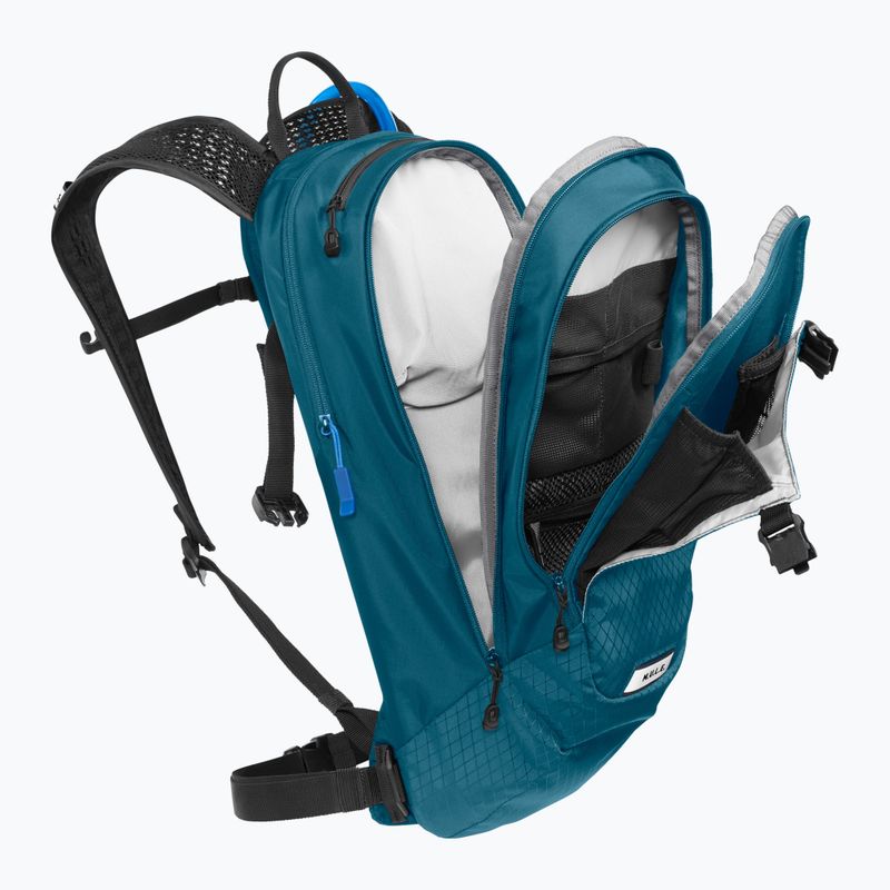 CamelBak M.U.L.E. Zaino da bicicletta da 12 l con serbatoio da 3 l S25 blu marocchino/nero 7