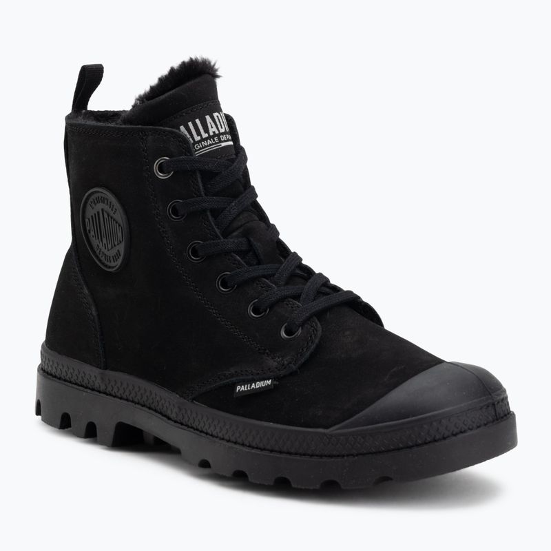 Stivali Palladium Pampa Hi Zip WL nero/nero da donna