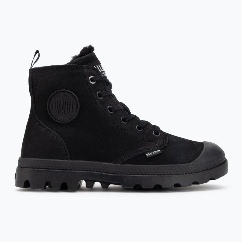 Stivali Palladium Pampa Hi Zip WL nero/nero da donna 2