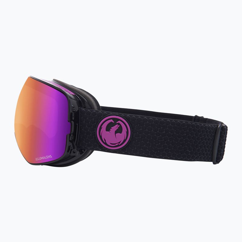 Occhiali da sci DRAGON X2S split/lumalens viola ion/lumalens ambra 30786/7230003 9