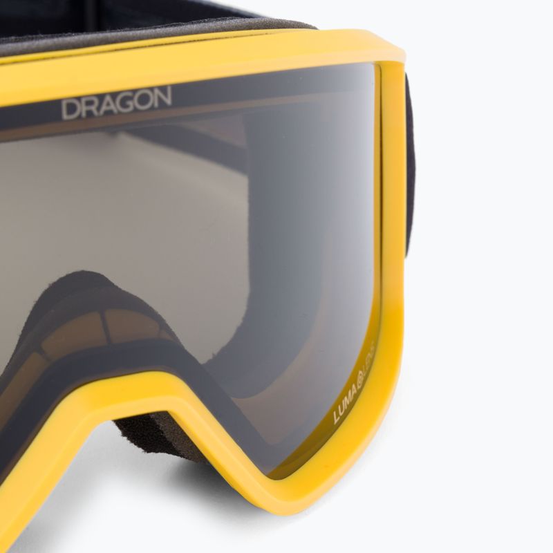 Occhiali da sci DRAGON DXT OTG blocco scuro/lumalens fumo 5