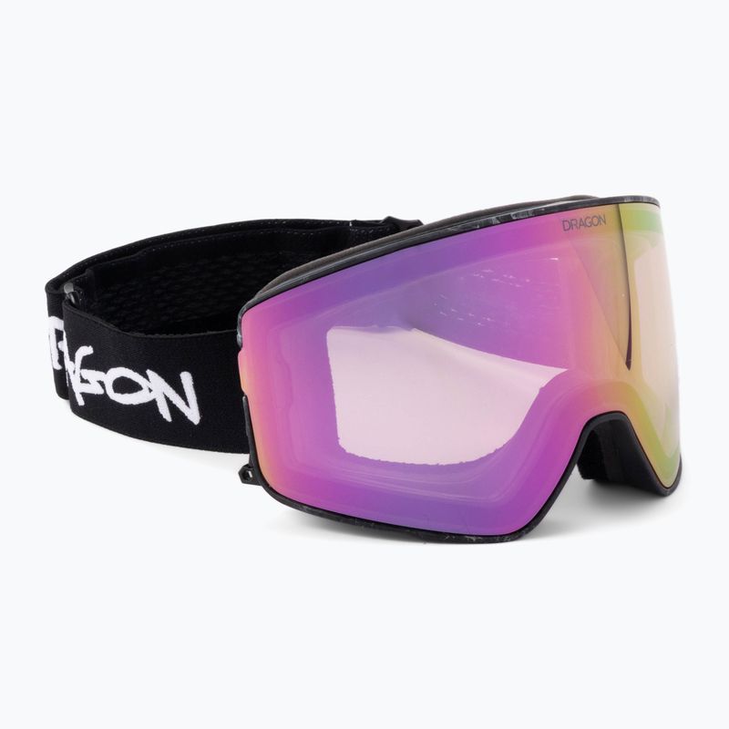 Occhiali da sci DRAGON PXV2 sketchy/lumalens pink ion/lumalens dark smoke 42348-009 2