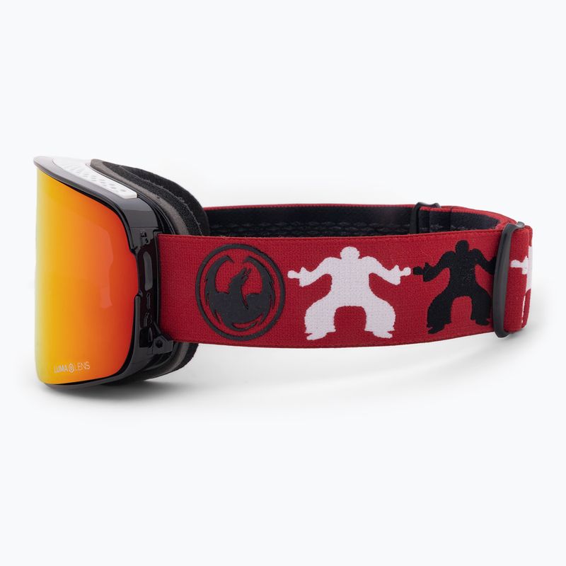 DRAGON NFX2 forest bailey/lumalens red ion/lumalens rose occhiali da sci 40458-023 5
