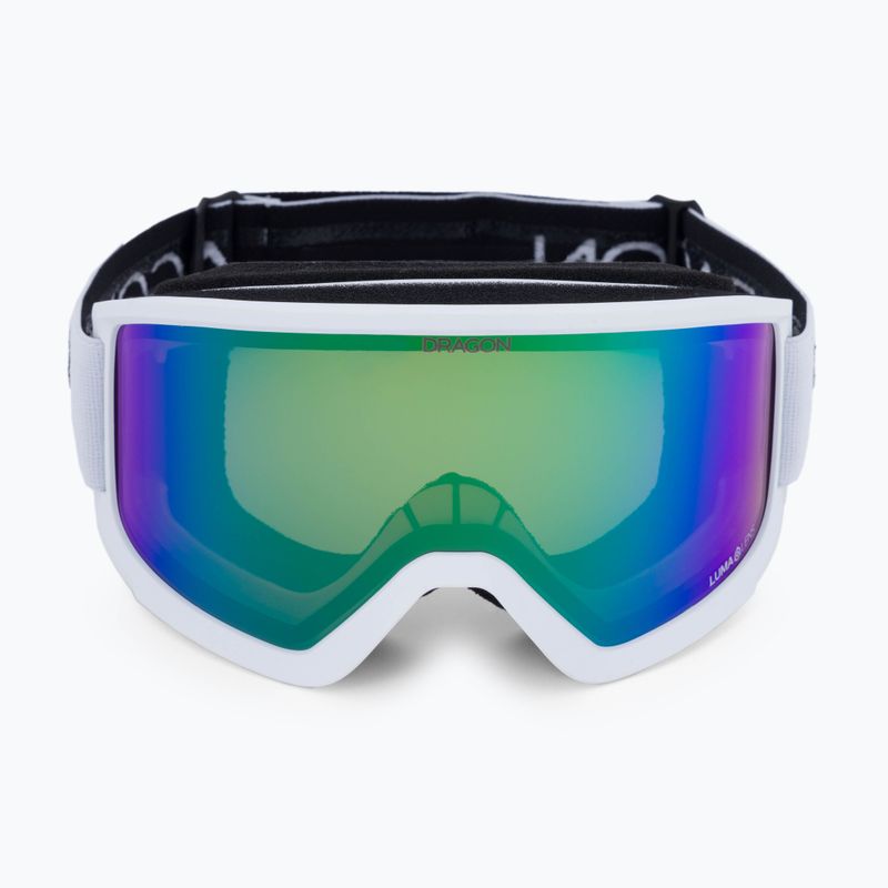 Occhiali da sci DRAGON DX3 OTG bianco/verde ionizzato 2