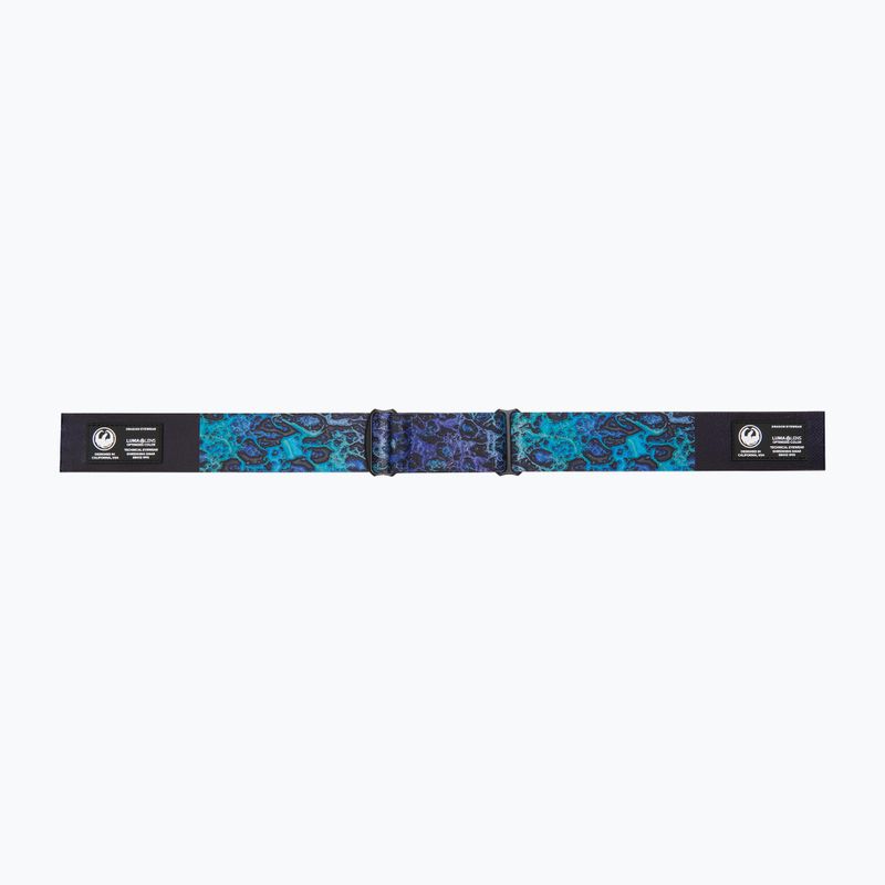 Occhiali da sci DRAGON X2S black pearl/lumalens purple ion/amber 7