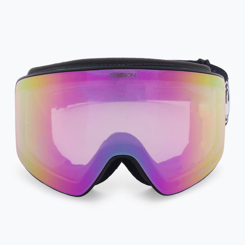 DRAGON PXV dennis renalter/lumalens pink ion/lumalens dark smoke occhiali da sci 38280/6534232 3