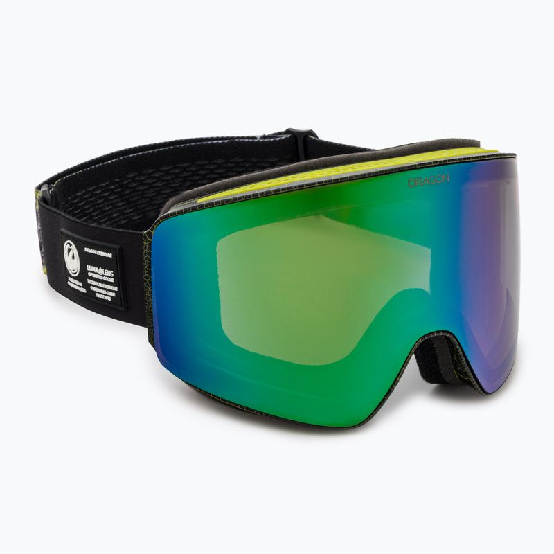 Occhiali da sci DRAGON PXV lichene/lumalens verde ion/lumalens ambra 38280/6534342 2