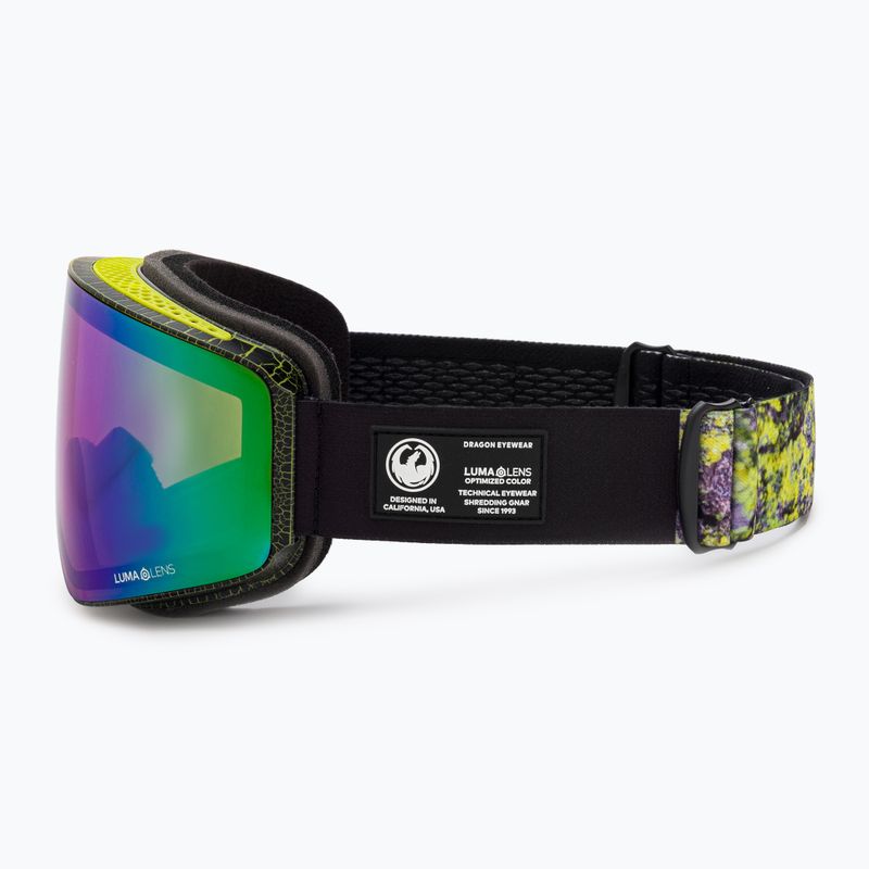Occhiali da sci DRAGON PXV lichene/lumalens verde ion/lumalens ambra 38280/6534342 5