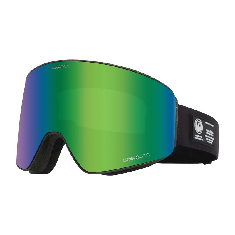 Occhiali da sci DRAGON PXV lichene/lumalens verde ion/lumalens ambra 38280/6534342 8