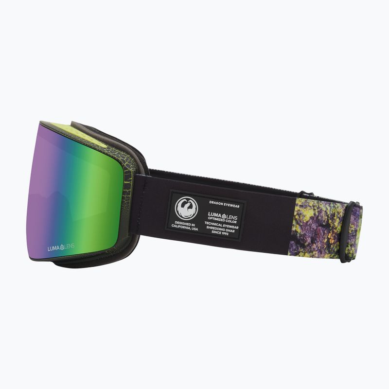 Occhiali da sci DRAGON PXV lichene/lumalens verde ion/lumalens ambra 38280/6534342 9