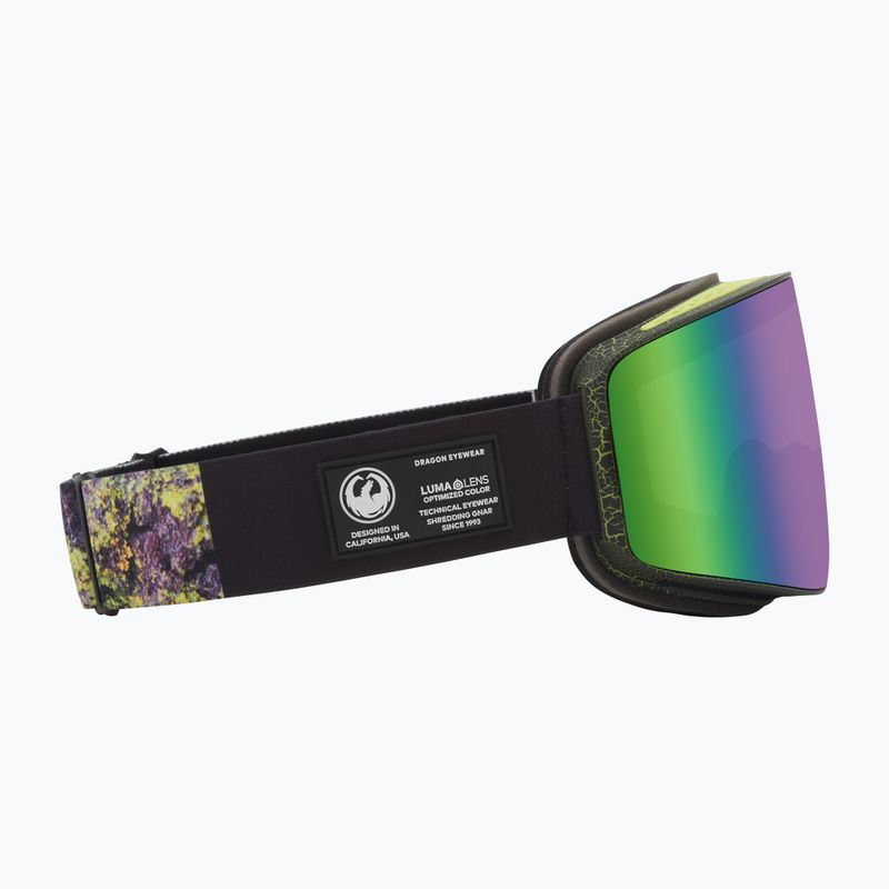 Occhiali da sci DRAGON PXV lichene/lumalens verde ion/lumalens ambra 38280/6534342 11