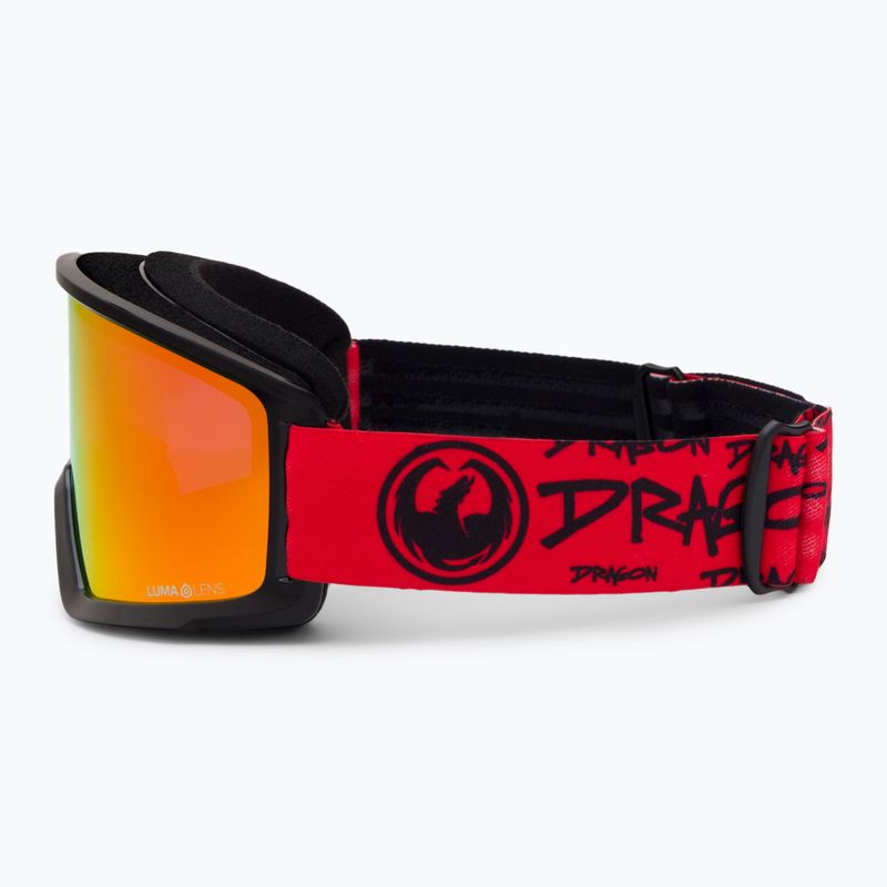 Occhiali da sci DRAGON DX3 OTG tag/lumalens red ion 4