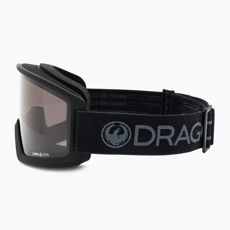 Occhiali da sci DRAGON DX3 L OTG blackout/lumalens dark smoke 4