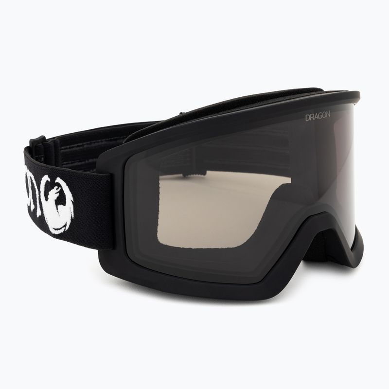 Occhiali da sci DRAGON DX3 L OTG classic nero/lumalens dark smoke