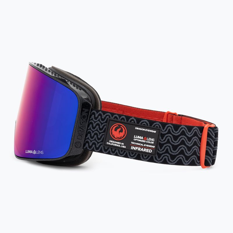 Occhiali da sci DRAGON NFX MAG OTG ossidiana/lumalens solace ir/violet 5