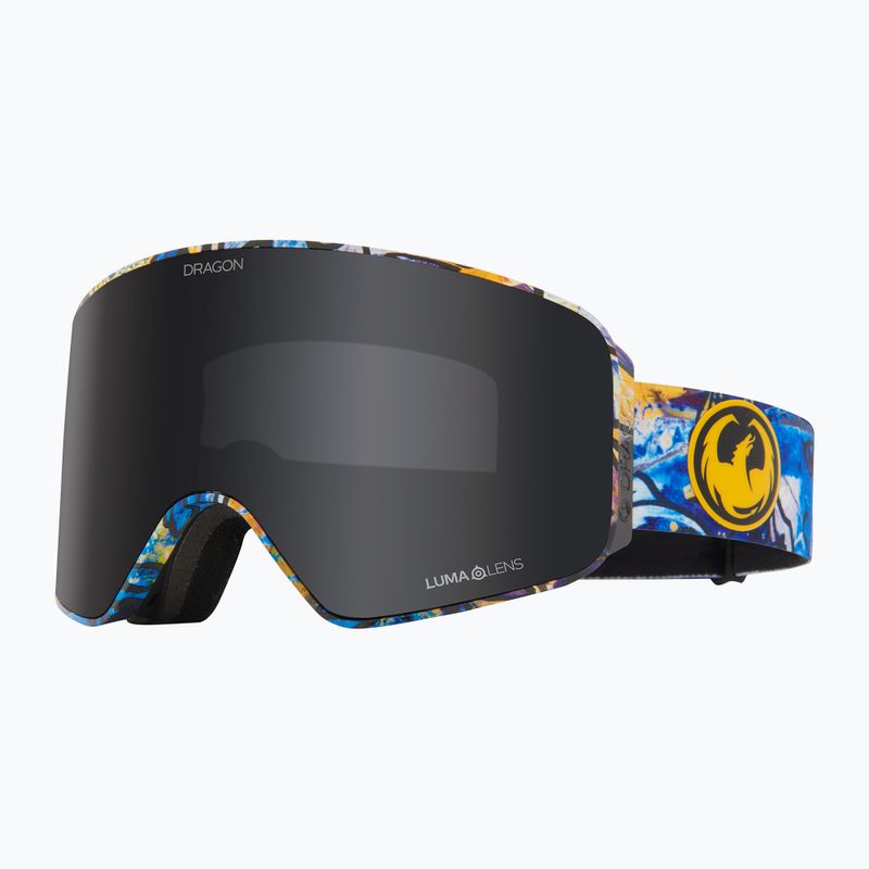 DRAGON NFX MAG OTG occhiali da sci chris benchetler24/lumalens dark smoke+lumalens flash blue 6