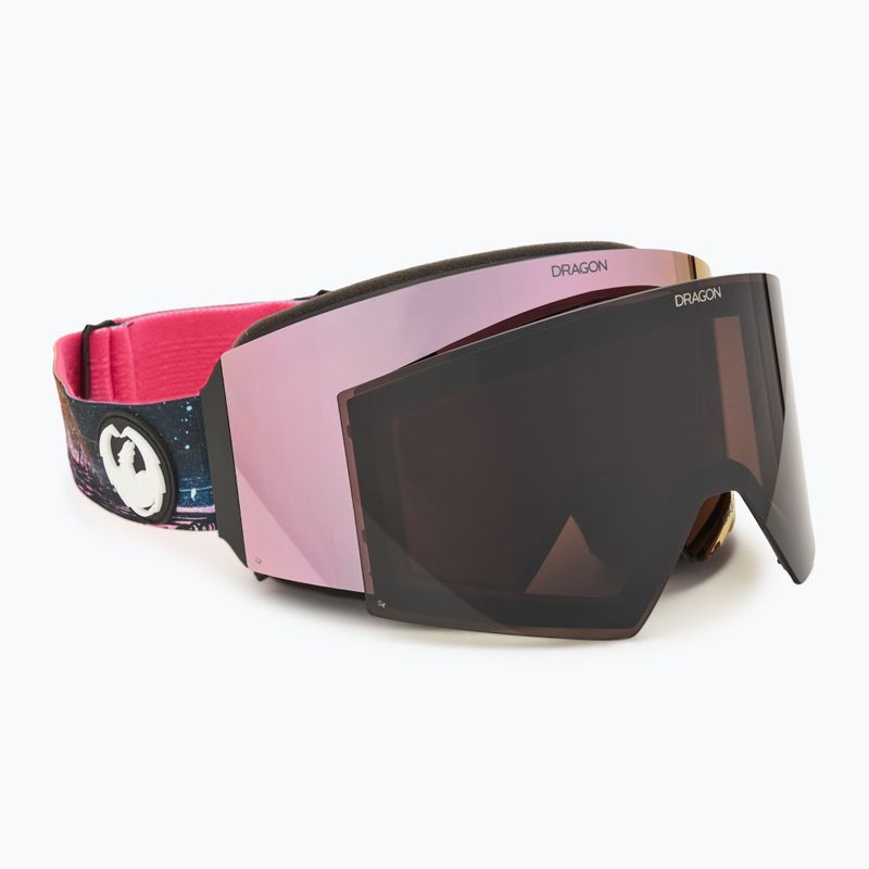 Occhiali da sci DRAGON RVX MAG OTG bryan iguchi24/lumalens rose gold ion+midnight