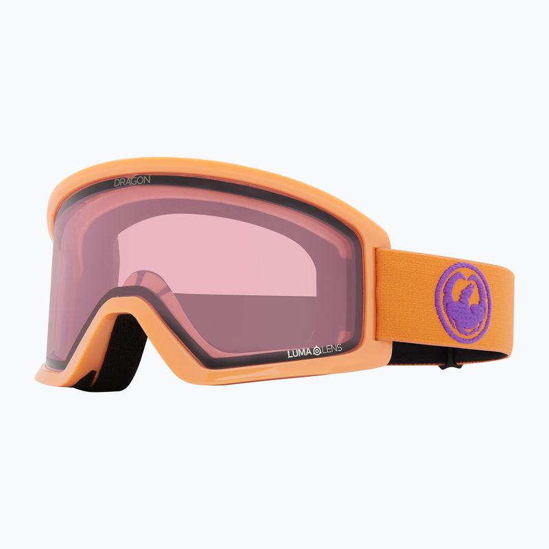 Occhiali da sci DRAGON DX3 OTG albicocca/rosa chiaro 5