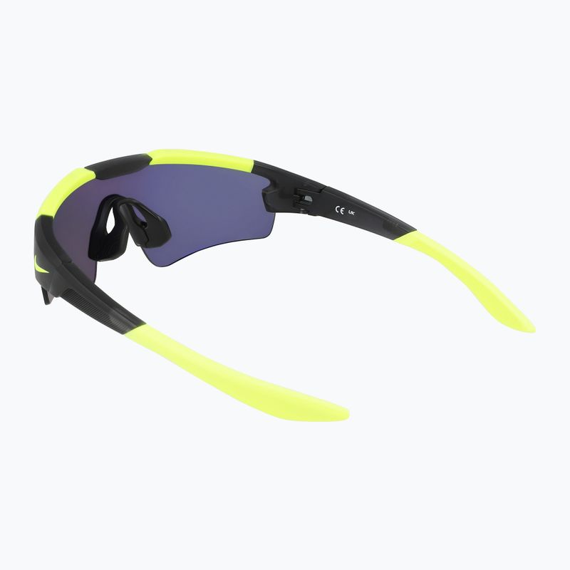 Occhiali da sole per bambini Nike Cloak antracite opaco/specchio cromato 5