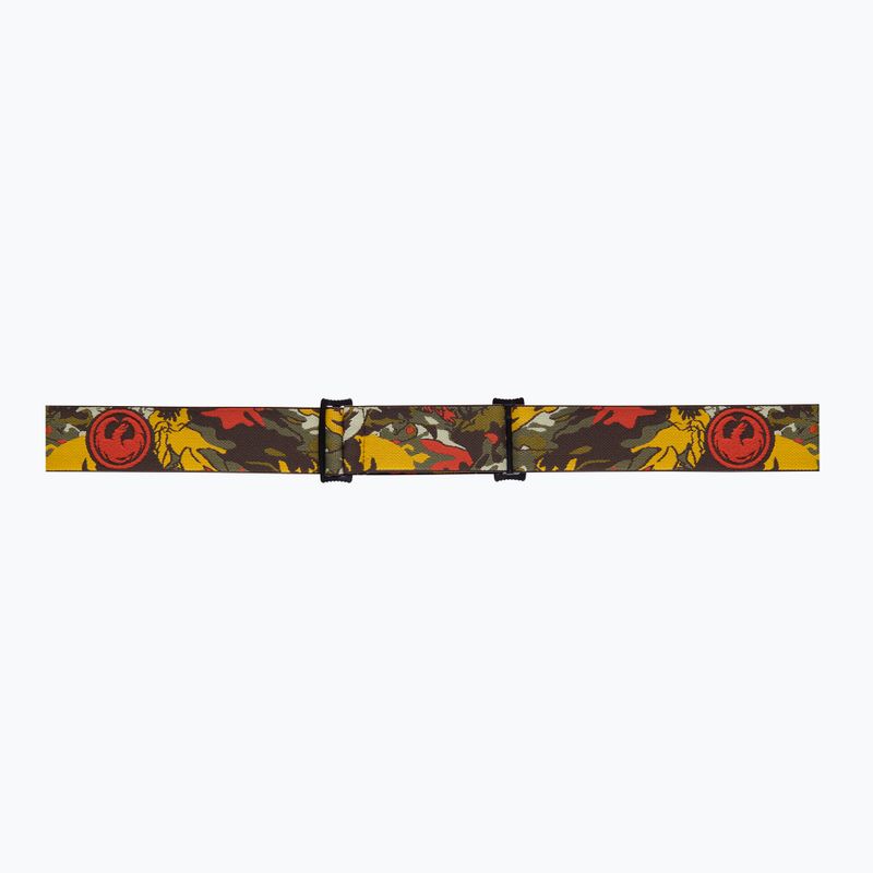 Maschera da sci DRAGON DX3 L OTG leafy camo/lumalens amber 5