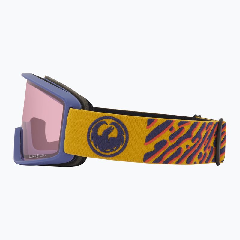Maschera da sci DRAGON DXT OTG wildside2/lumalens light rose 3
