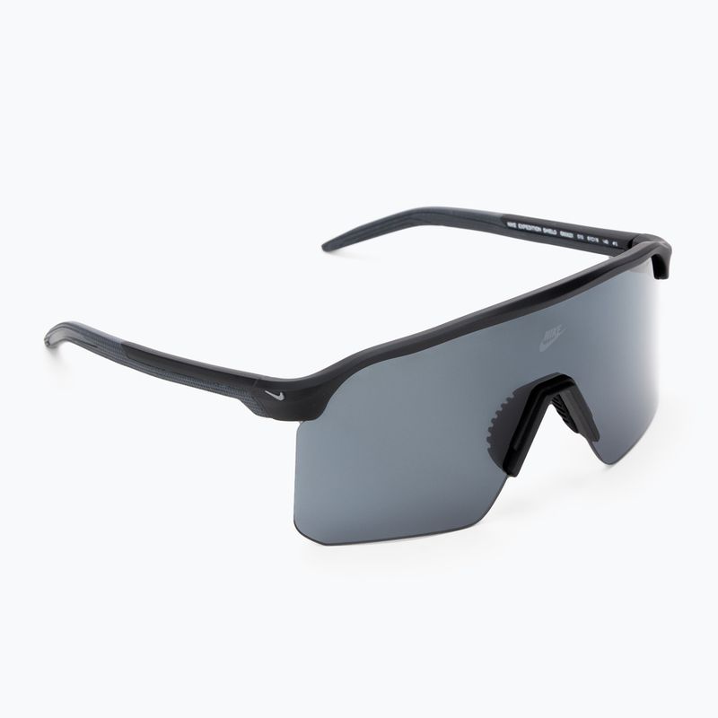 Occhiali da sole Nike Expedition Shield nero/grigio opaco