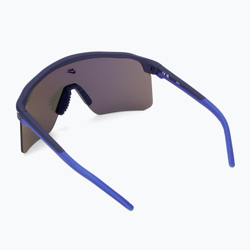Occhiali da sole Nike Expedition Shield blu opaco/specchio blu 2