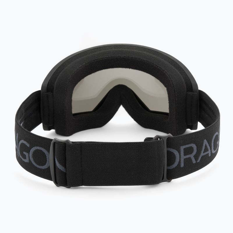 Maschera da sci DRAGON DX3 OTG blackout/lumalens dark smoke 3