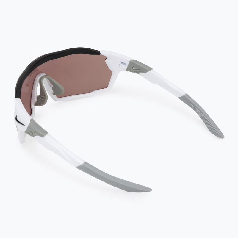 Occhiali da sole Nike Show X Rush E white/road tint 2