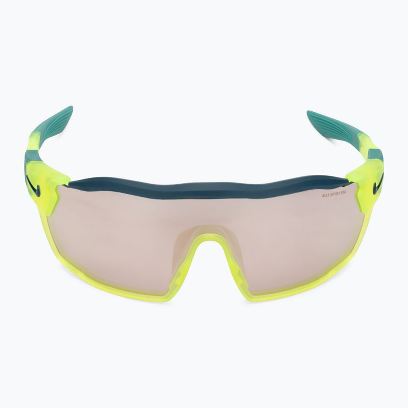 Occhiali da sole Nike Show X Rush opaco volt/cromo a specchio 3