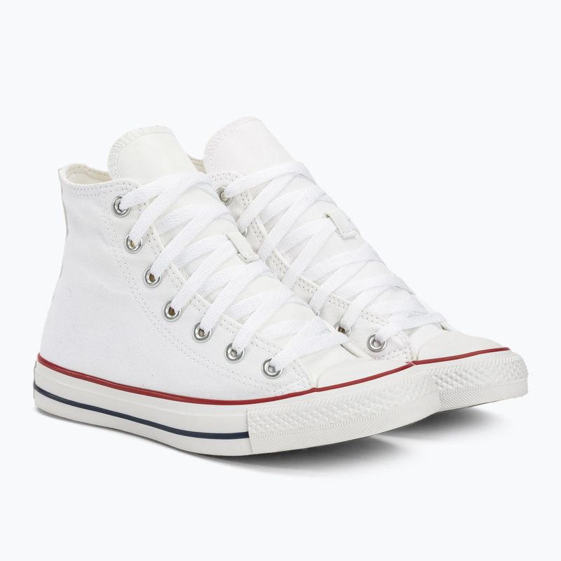 Scarpe da ginnastica Converse Chuck Taylor All Star Classic Hi bianco ottico 5