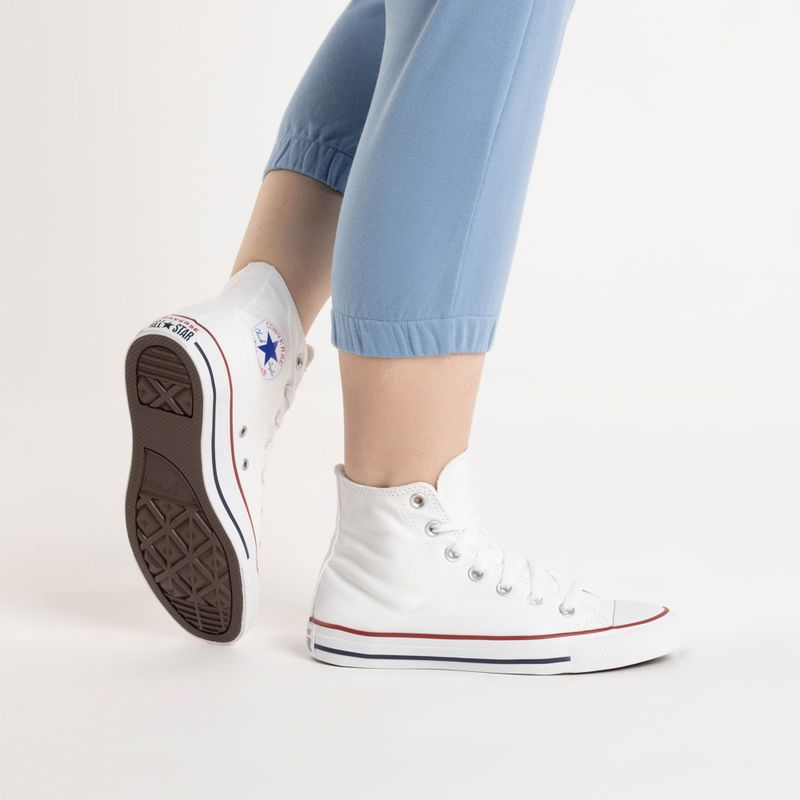 Scarpe da ginnastica Converse Chuck Taylor All Star Classic Hi bianco ottico 2