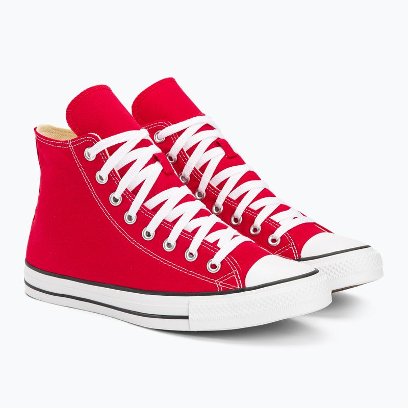 Scarpe da ginnastica Converse Chuck Taylor All Star Classic Hi rosso 4