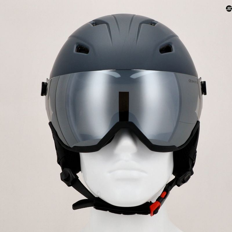 Casco da sci da uomo 4F M034 grigio 11