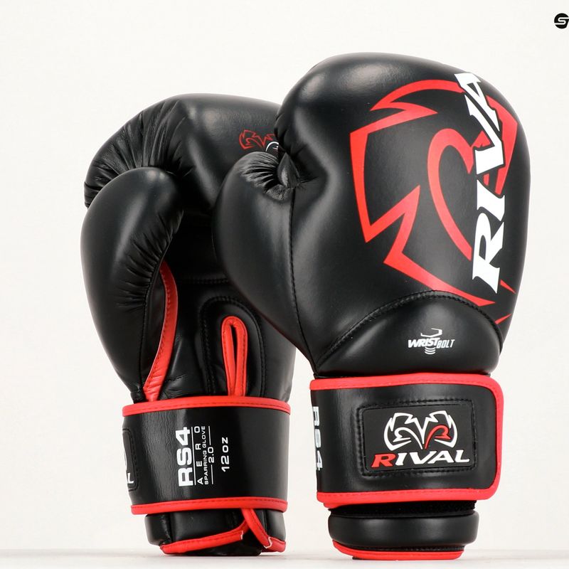 Guanti da boxe Rival Aero Sparring 2.0 neri 14
