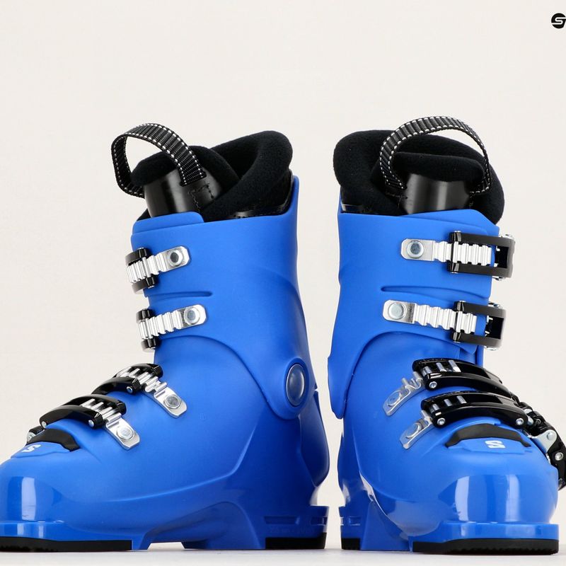 Scarponi da sci per bambini Salomon S Race 60 T M race blue/white/process blue 11