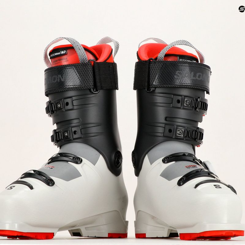 Scarponi da sci da uomo Salomon S Pro Supra Boa 120 grigio aurora/nero/rosso 13