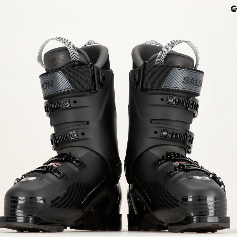 Scarponi da sci da uomo Salomon S Pro HV 120 nero/titanio 1 met/beluga 12