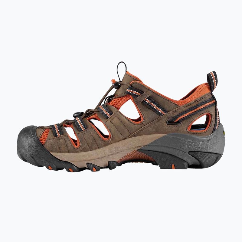 KEEN Arroyo II sandali da uomo nero oliva/bombay marrone 3