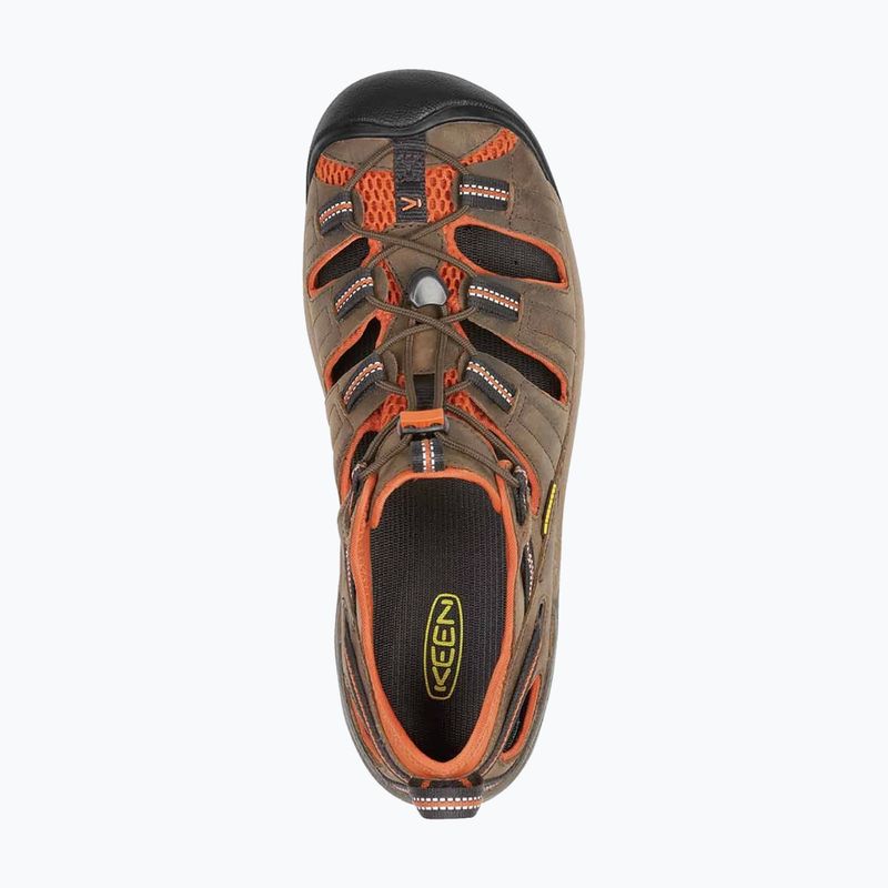 KEEN Arroyo II sandali da uomo nero oliva/bombay marrone 5