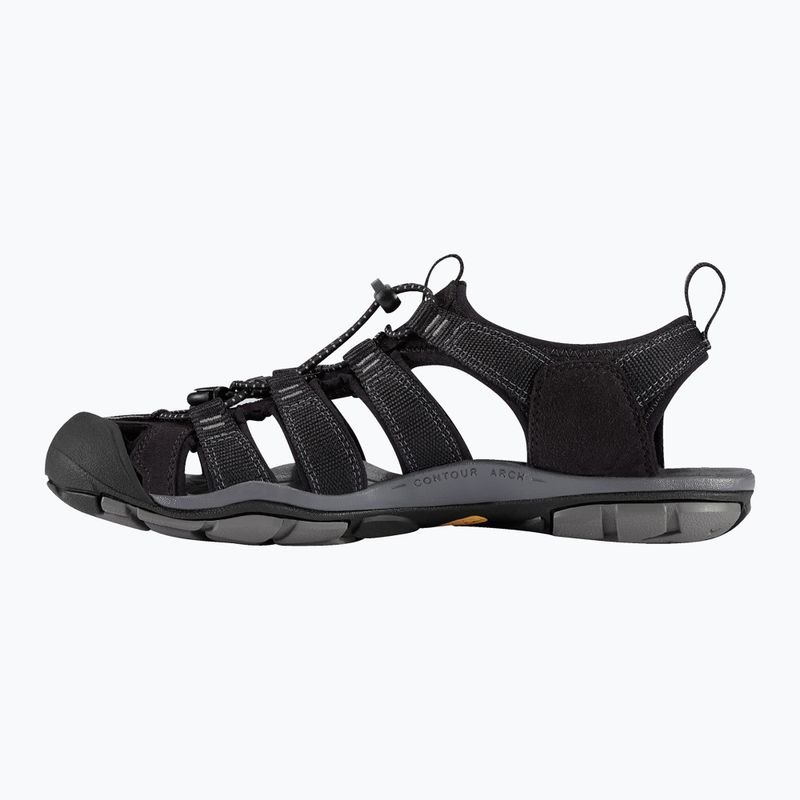 KEEN Clearwater CNX sandali da trekking da uomo nero/gargoyle 11