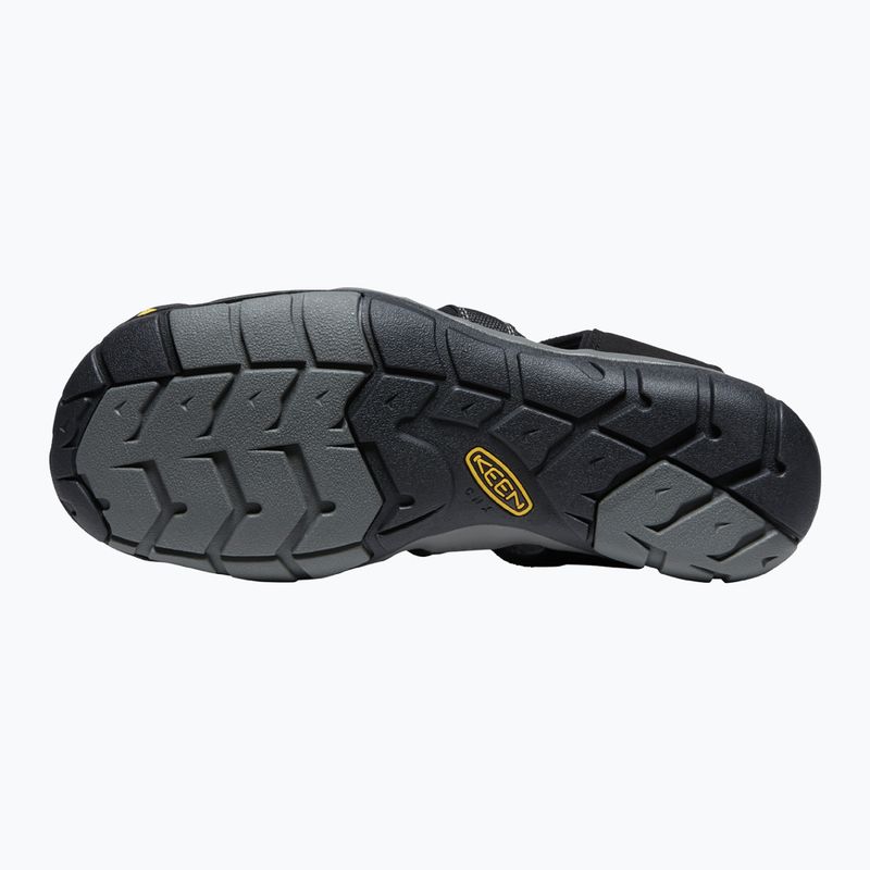 KEEN Clearwater CNX sandali da trekking da uomo nero/gargoyle 14