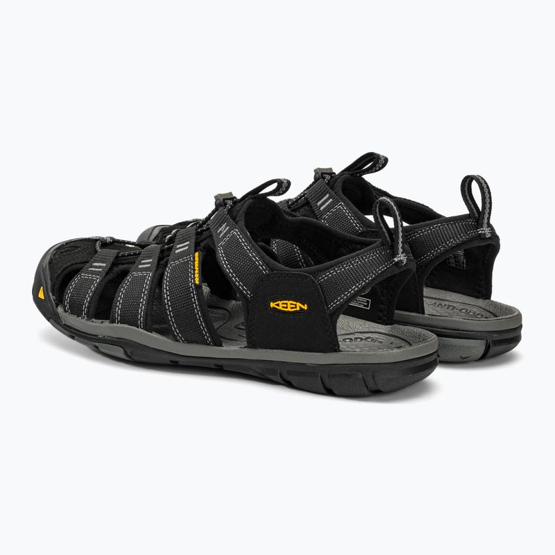 KEEN Clearwater CNX sandali da trekking da uomo nero/gargoyle 3