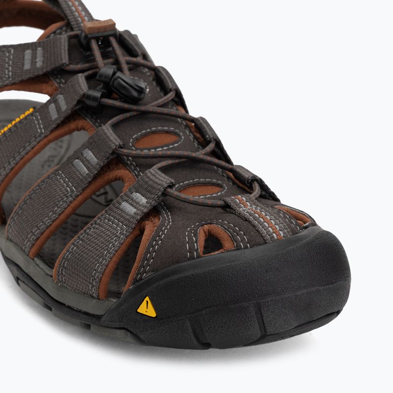 Sandali da uomo KEEN Clearwater CNX raven/tortoise shell 7