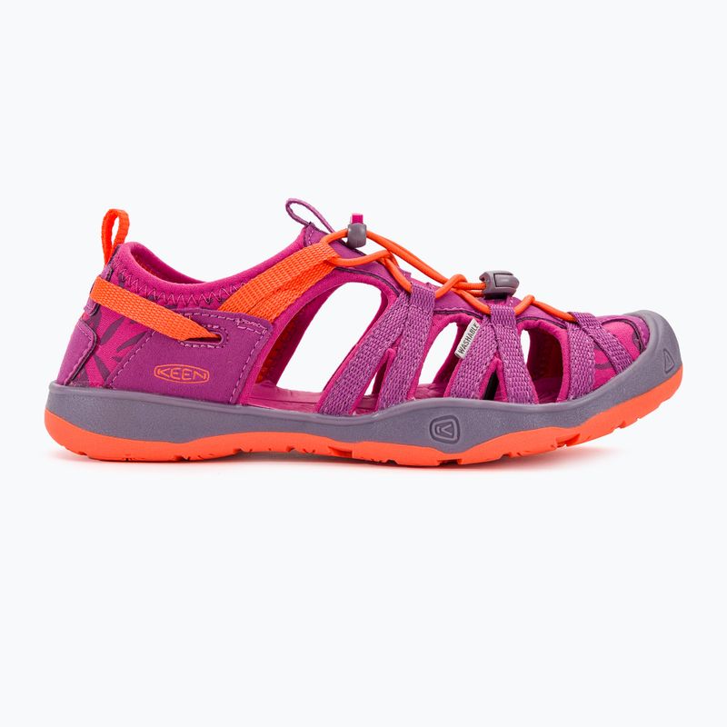 KEEN Moxie, sandali da trekking per bambini in vino viola/nasturzio 2