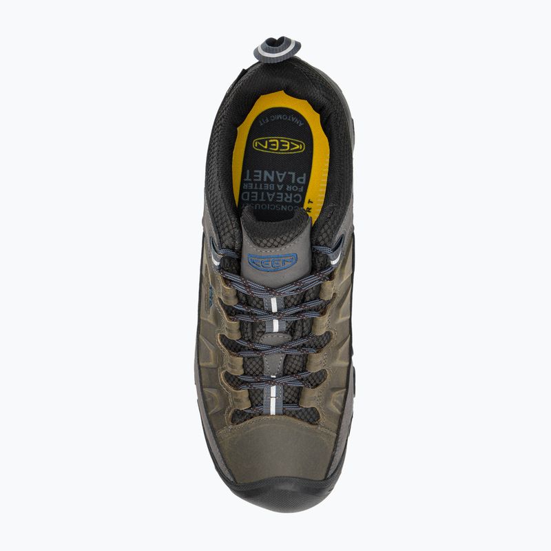 KEEN Targhee III WP scarpe da trekking da uomo grigio acciaio/blu capitano 6