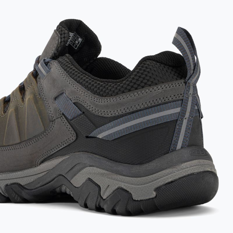 KEEN Targhee III WP scarpe da trekking da uomo grigio acciaio/blu capitano 11