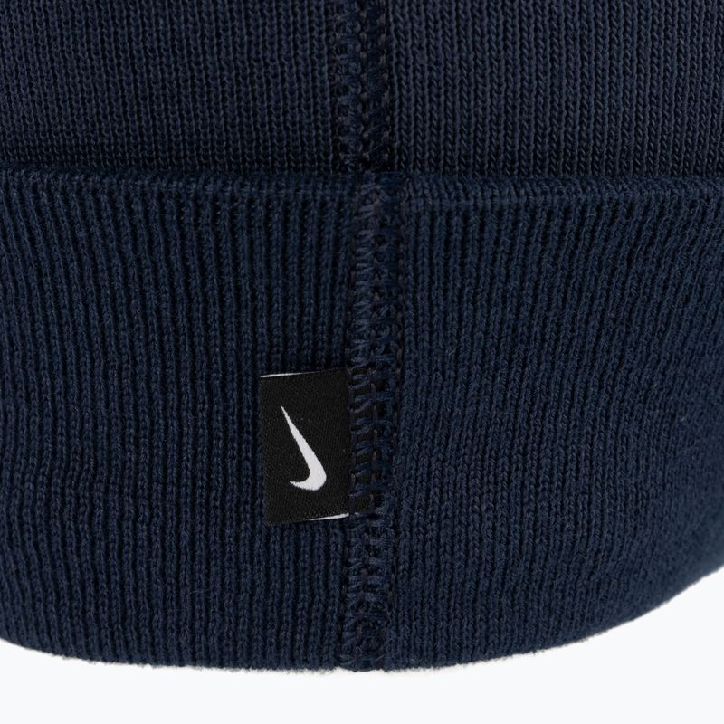 Berretto invernale Nike U Beanie GFA Team ossidiana/bianco 4