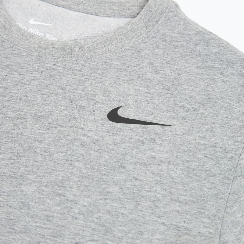 T-shirt uomo Nike Dri-Fit smokey carbon heather/black 3