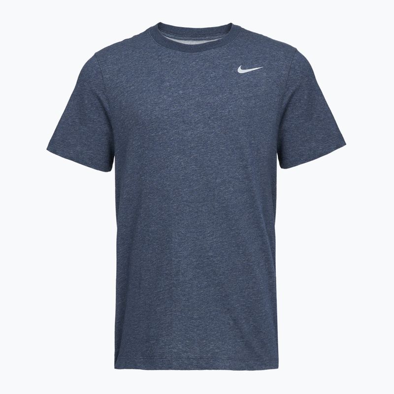 Koszulka męska Nike Dri-Fit smokey obsidian heather/matte silver